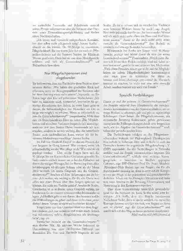 Vorschauseite 3: Pioniere in Sachen Prävention