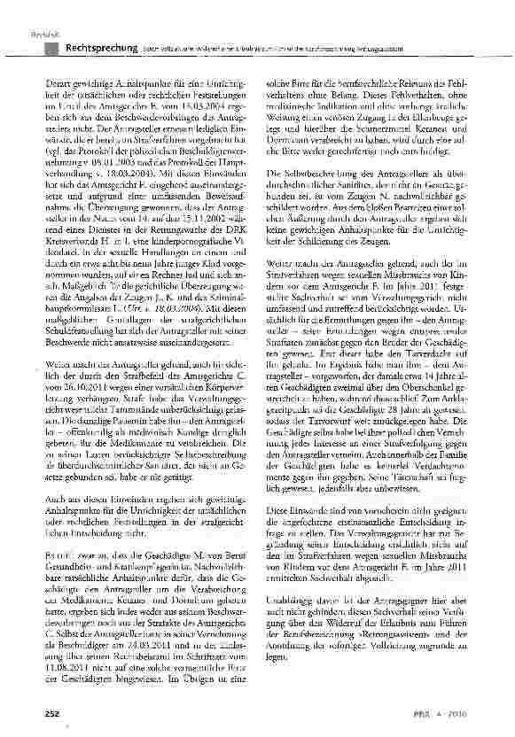Vorschauseite 5: Sofort vollziehbarer Widerruf einer Erlaubnis zum Führen der Berufsbezeichnung Rettungsassistent