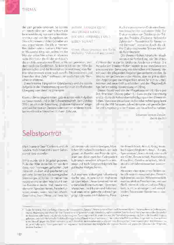 Vorschauseite 2: Kraftquelle: Ehrenamt im Ruhestand
