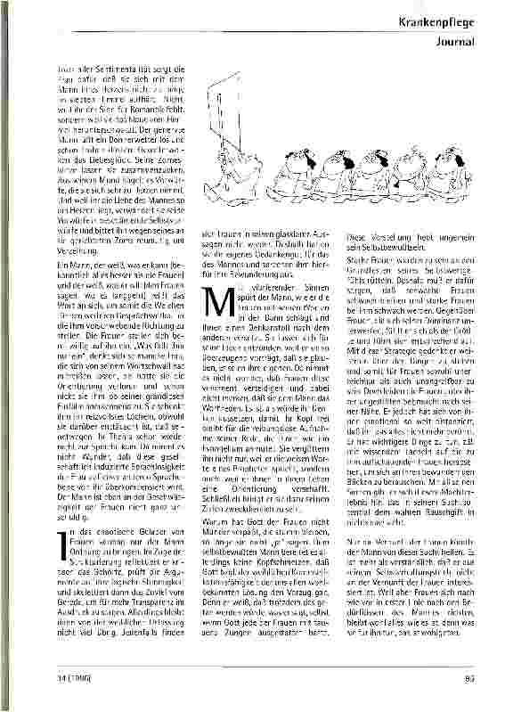 Vorschauseite 4: Männliches und weibliches Sprachverhalten unter die Lupe genommen Einführung und Warnung