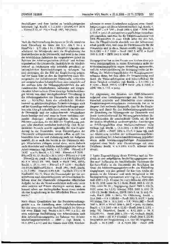 Vorschauseite 6: Ein-Euro-Kräfte; Eingliederung; Einstellung; Mitbestimmung; Zuweisung