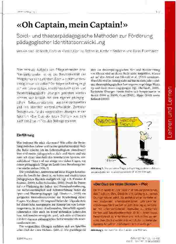 Vorschauseite 1: Oh Captain, mein Captain!