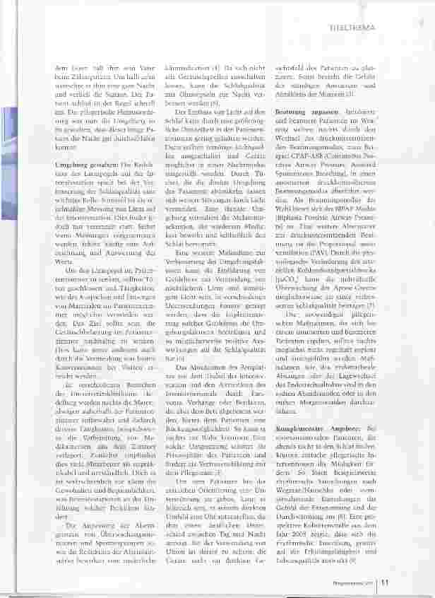 Vorschauseite 4: Den Schlaf positiv beeinflussen