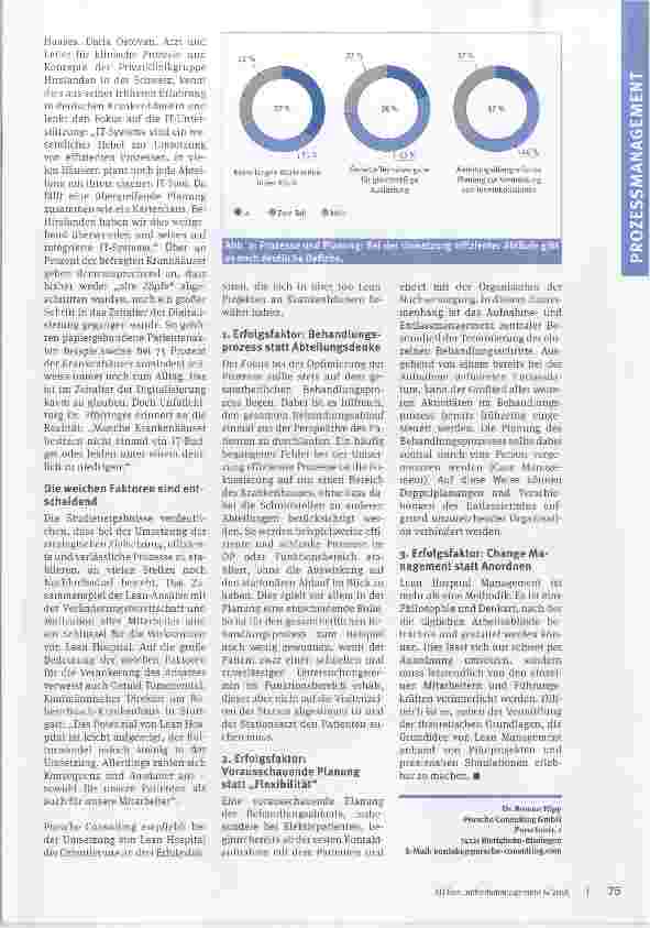 Vorschauseite 3: Kulturwandel in deutschen Krankenhäusern