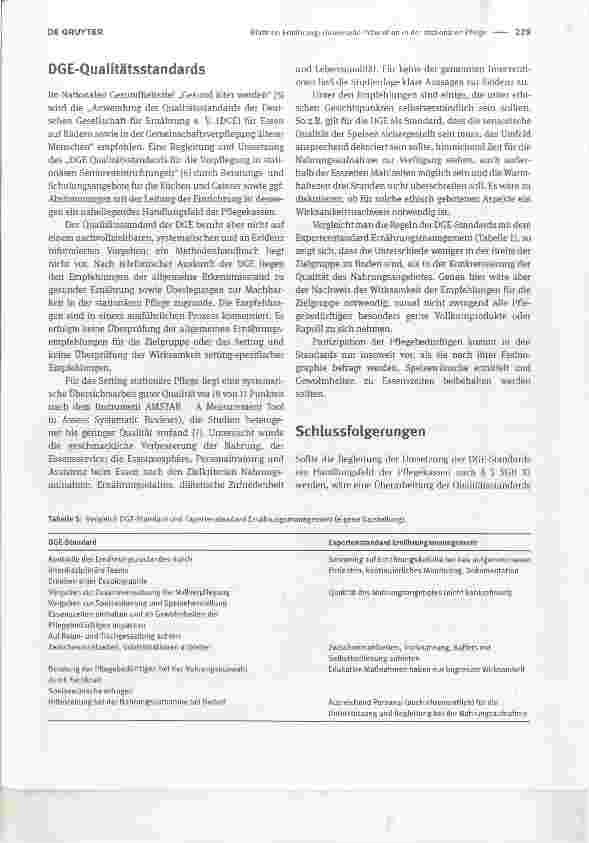 Vorschauseite 2: Ernährung: Universelle Prävention in der stationären Pflege