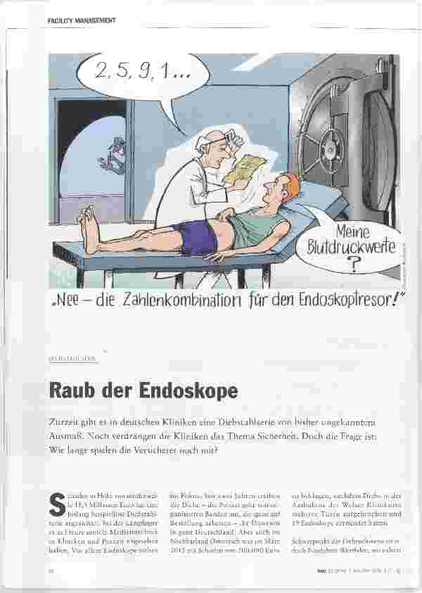 Vorschauseite 1: Raub der Endoskope