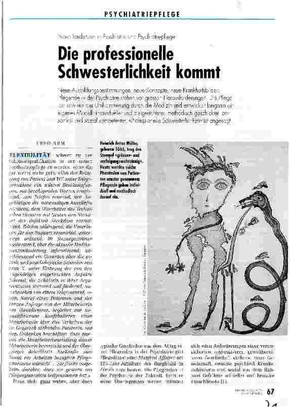 Vorschauseite 1: Die professionelle Schwesterlichkeit kommt