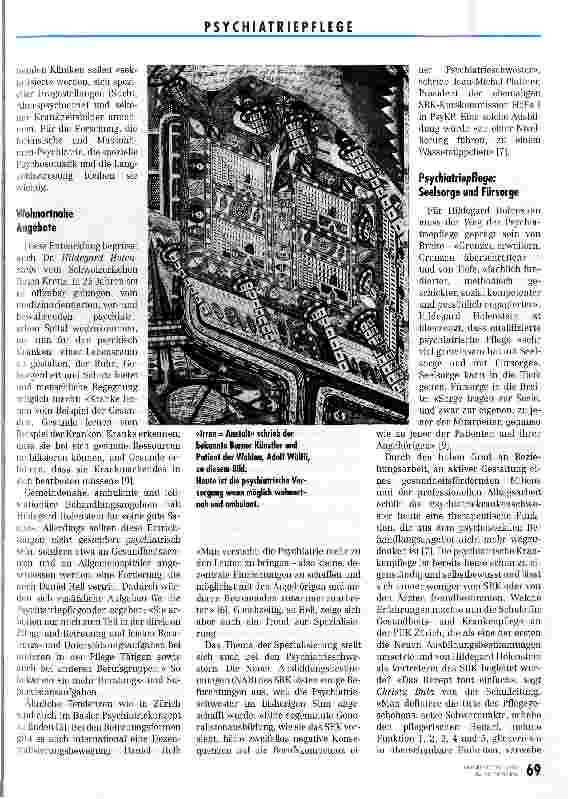 Vorschauseite 3: Die professionelle Schwesterlichkeit kommt
