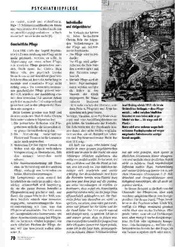 Vorschauseite 4: Die professionelle Schwesterlichkeit kommt