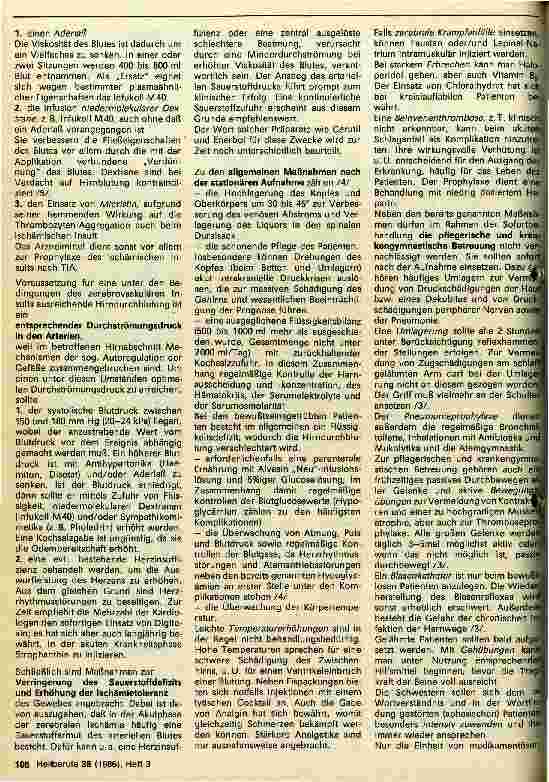 Vorschauseite 2: Die akuten arteriellen Durchblutungsstörungen des Gehirns - Teil 2