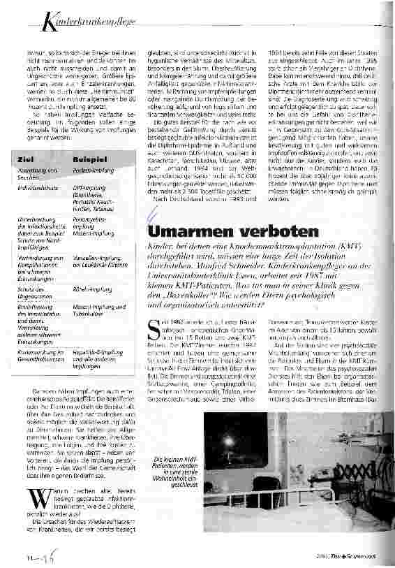 Vorschauseite 1: Umarmen verboten