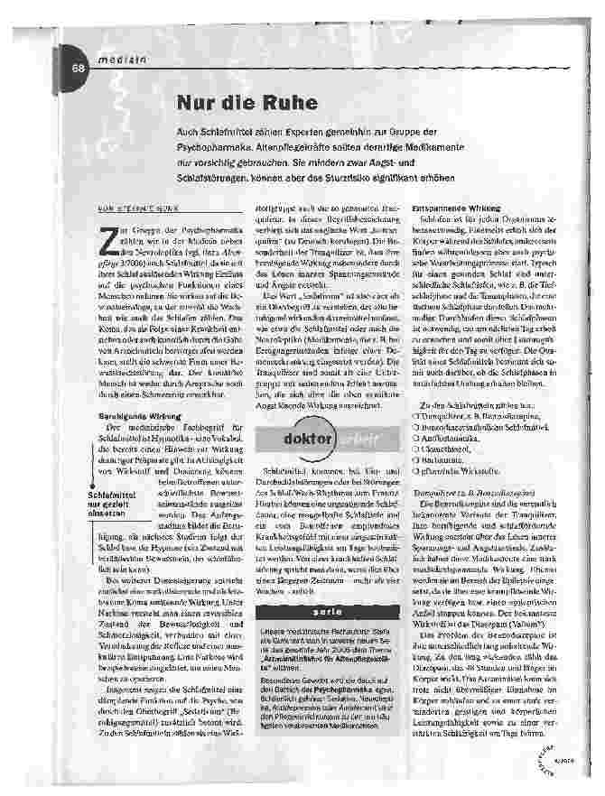 Vorschauseite 1: Nur die Ruhe