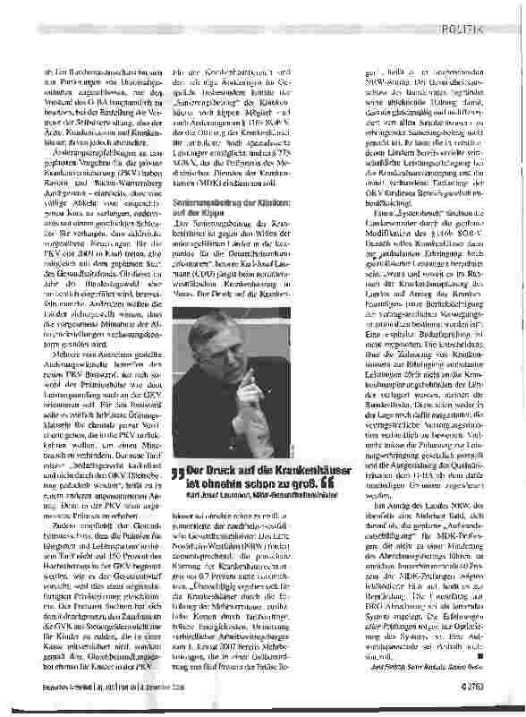 Vorschauseite 2: Große Koalition der Änderungswünsche