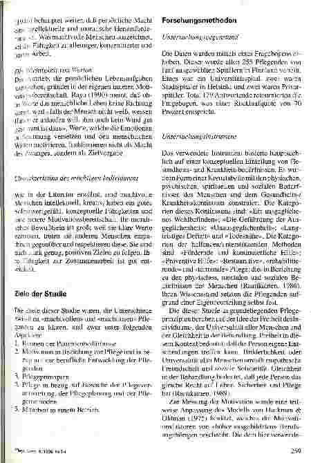 Vorschauseite 3: Macht oder das Fehlen von Macht in der Pflege