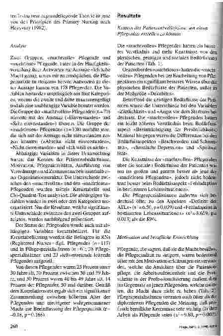 Vorschauseite 4: Macht oder das Fehlen von Macht in der Pflege