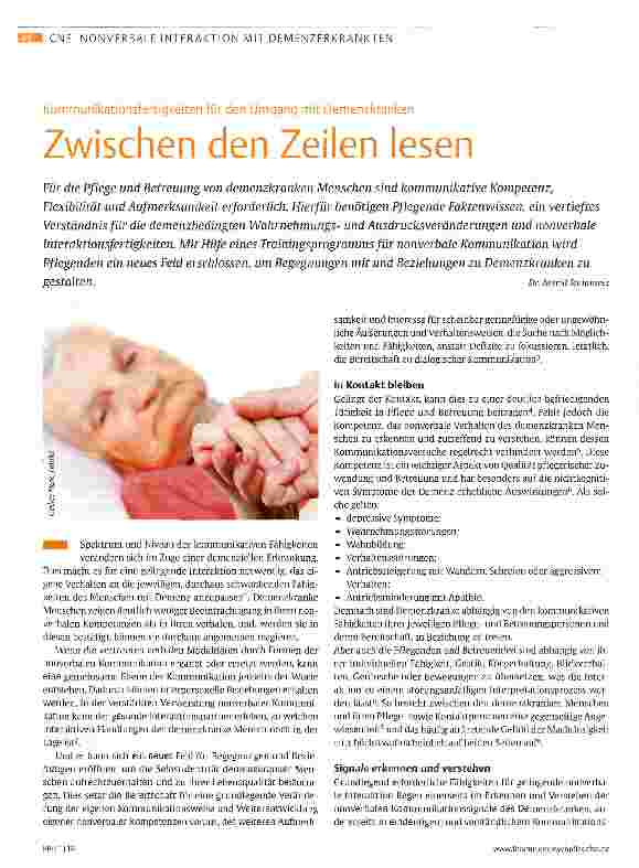 Vorschauseite 1: Zwischen den Zeilen lesen