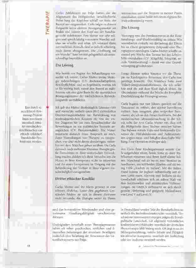 Vorschauseite 4: Ethical Reasoning in der Physiotherapie