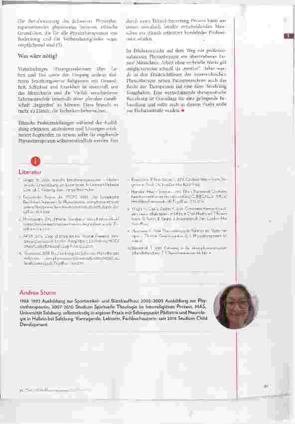 Vorschauseite 5: Ethical Reasoning in der Physiotherapie