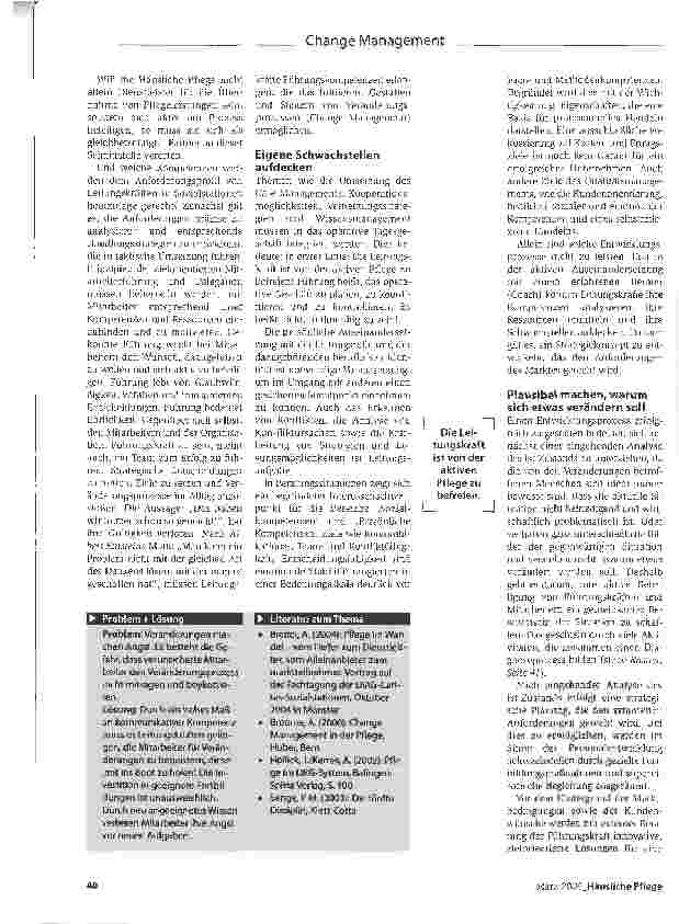 Vorschauseite 2: Veränderungsprozesse initiieren und durch Einbeziehung der Mitarbeiter realisieren. Das Team zum Erfolg führen
