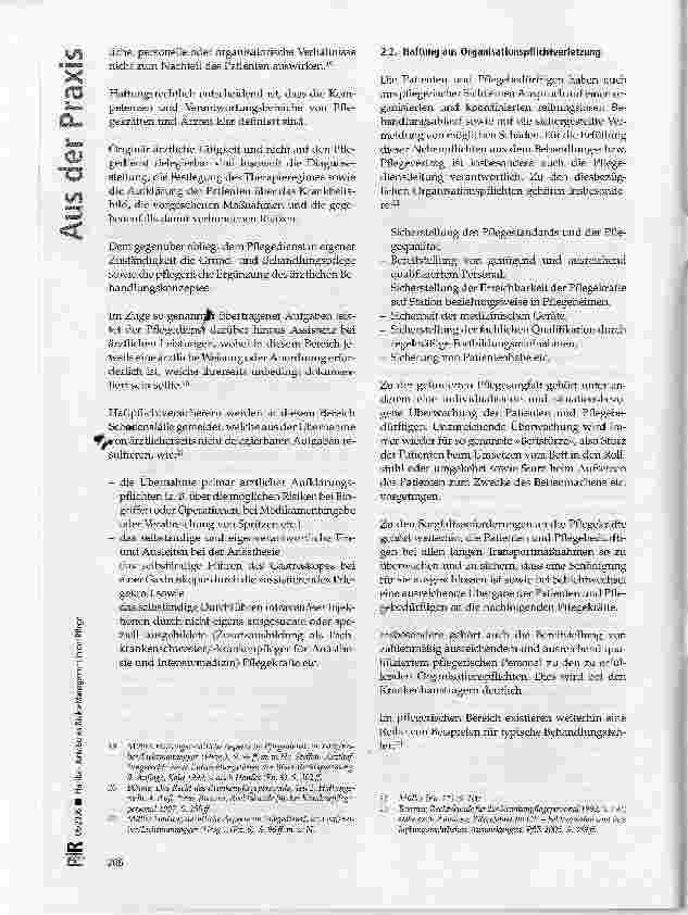 Vorschauseite 5: Juristisches Risiko-Management in der Pflege