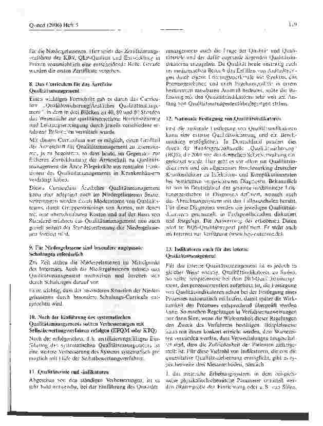 Vorschauseite 5: Neue Entwicklungen im Qualitätsmanagement