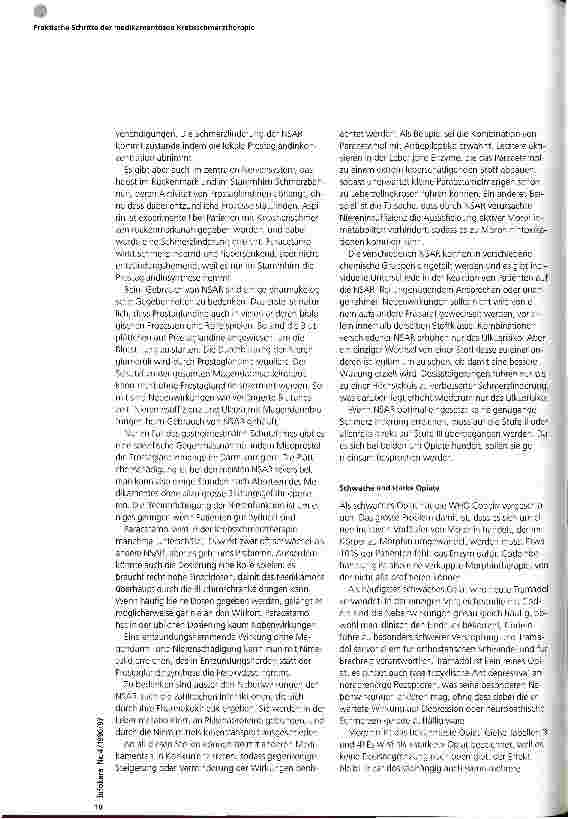 Vorschauseite 3: Praktische Schritte der medikamentösen Krebsschmerztherapie