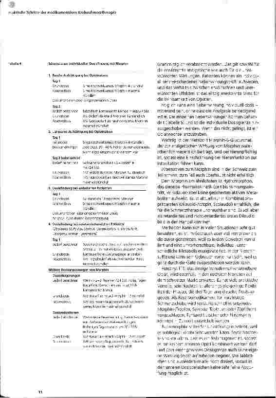 Vorschauseite 4: Praktische Schritte der medikamentösen Krebsschmerztherapie