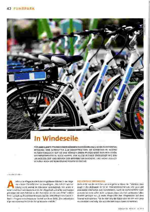 Vorschauseite 1: In Windeseile