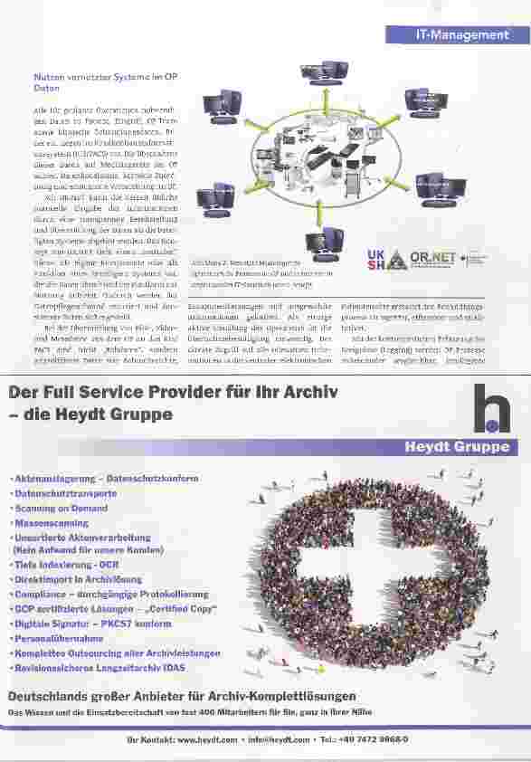 Vorschauseite 2: Das vernetze Krankenhaus der Zukunft