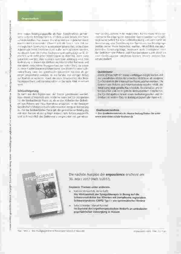 Vorschauseite 6: Das Multiplayer-Online-Rollenspiel World of Warcraft als eine moderne Co-Occupation Eine qualitative Untersuchung virtueller Betätigungswelten von Paaren