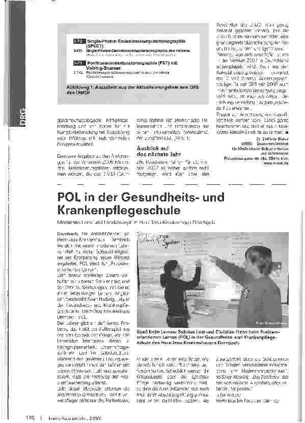 Vorschauseite 3: Änderungen in den KlassifikationenWas gibt es neues bei ICD-10-GM und OPS 2006?