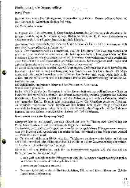 Vorschauseite 1: Einführung in die Gruppenpflege