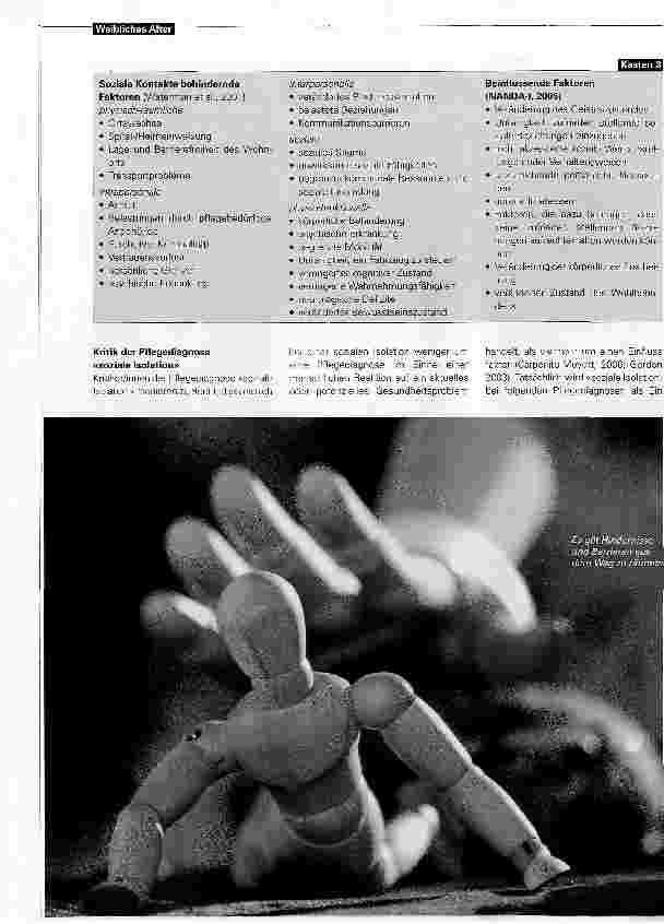 Vorschauseite 3: Soziale Isolation bei älteren Frauen