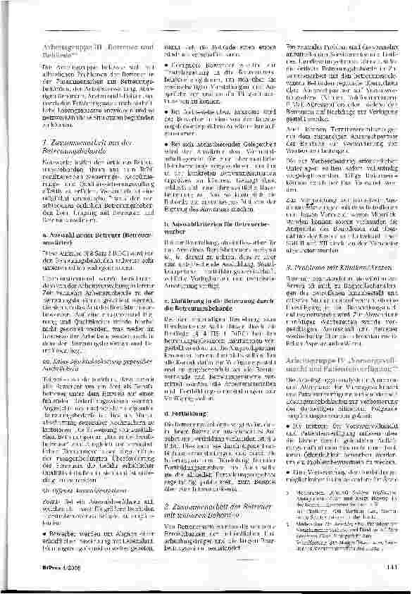 Vorschauseite 3: Sächsischer Tag der rechtlichen Betreuung 2006