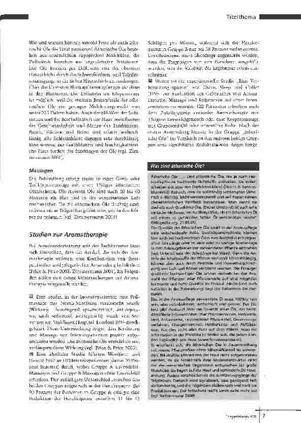 Vorschauseite 2: Aromapflege - Düfte für das Wohlbefinden