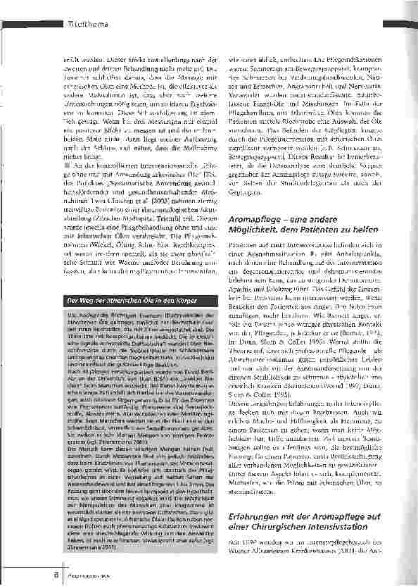 Vorschauseite 3: Aromapflege - Düfte für das Wohlbefinden