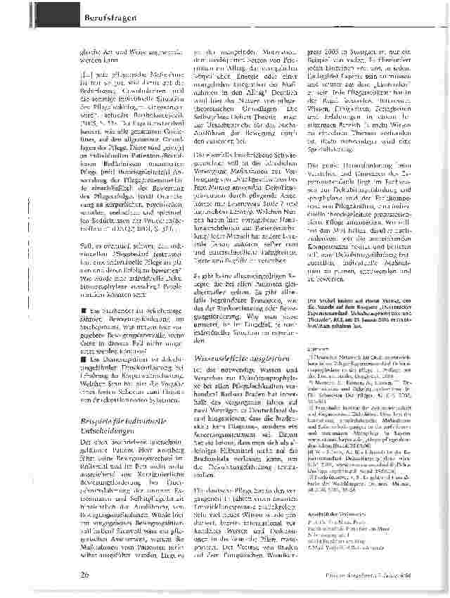 Vorschauseite 3: In der Pflege gibt es keine Rezepte