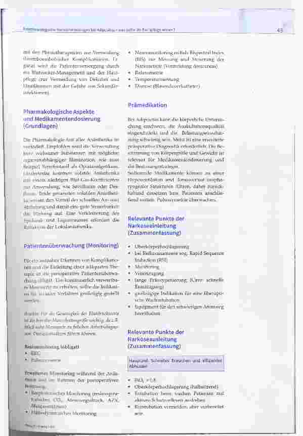 Vorschauseite 4: Anästhesiologische Herausforderungen bei Adipositas - was sollte die Fachpflege wissen?