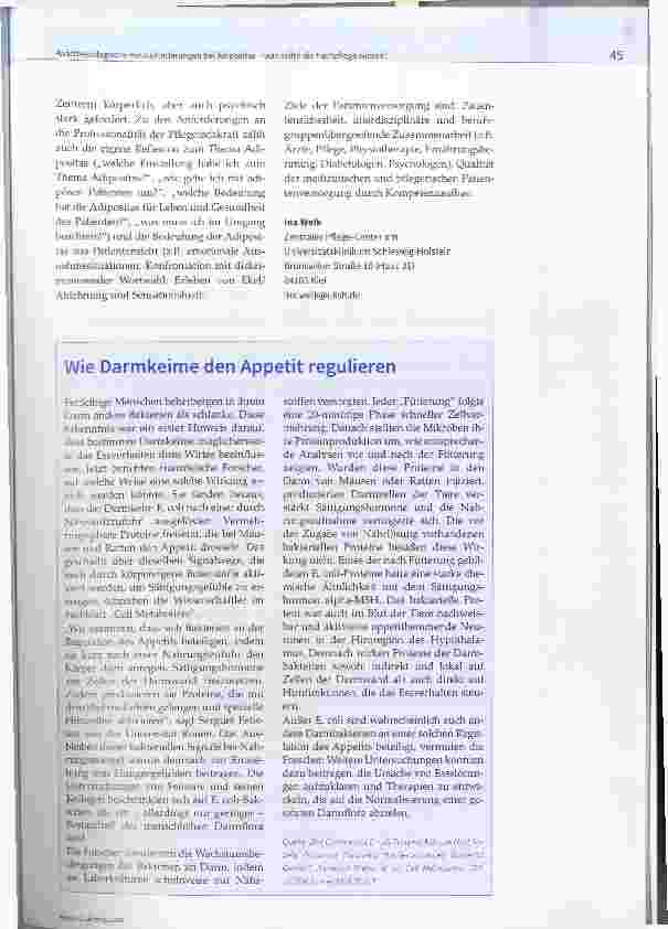 Vorschauseite 6: Anästhesiologische Herausforderungen bei Adipositas - was sollte die Fachpflege wissen?