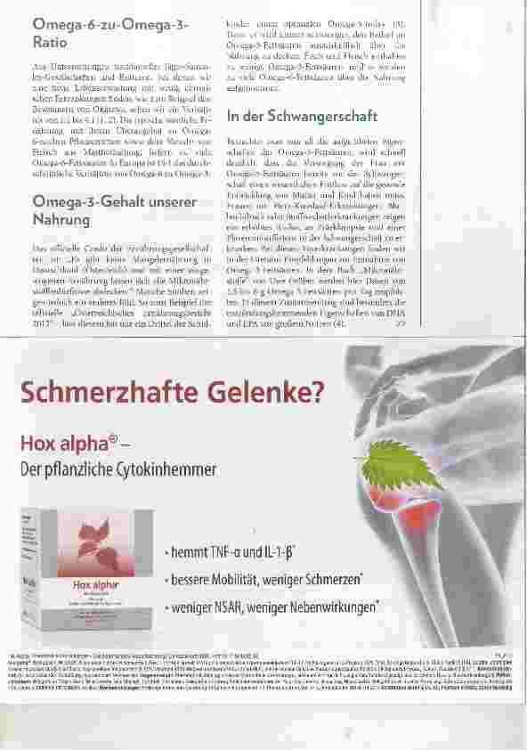 Vorschauseite 2: Omega-3-Fettsäuren in der Schwangerschaft