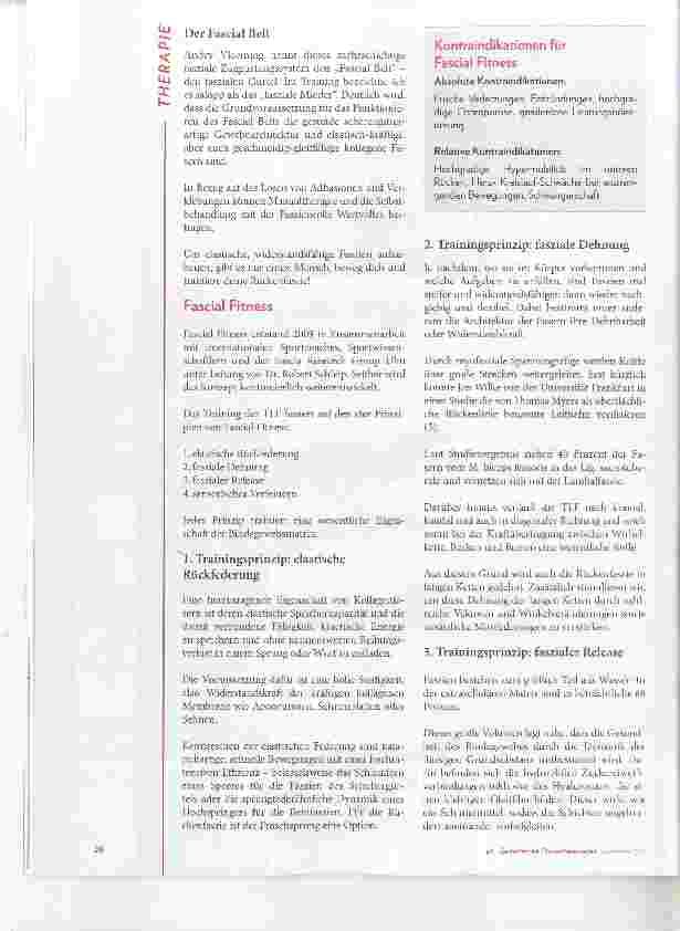 Vorschauseite 4: Update zur Thorakolumbalfaszie