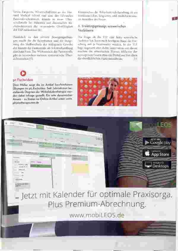 Vorschauseite 5: Update zur Thorakolumbalfaszie