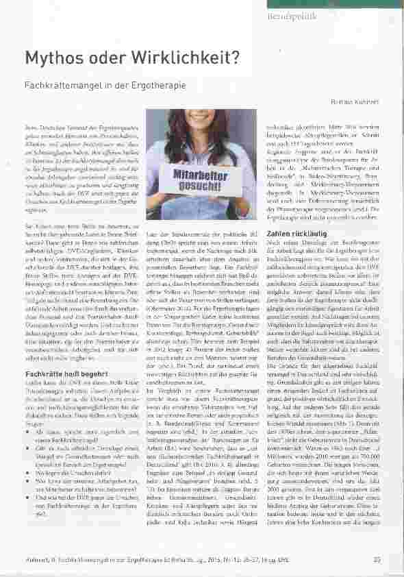 Vorschauseite 1: Mythos oder Wirklichkeit?