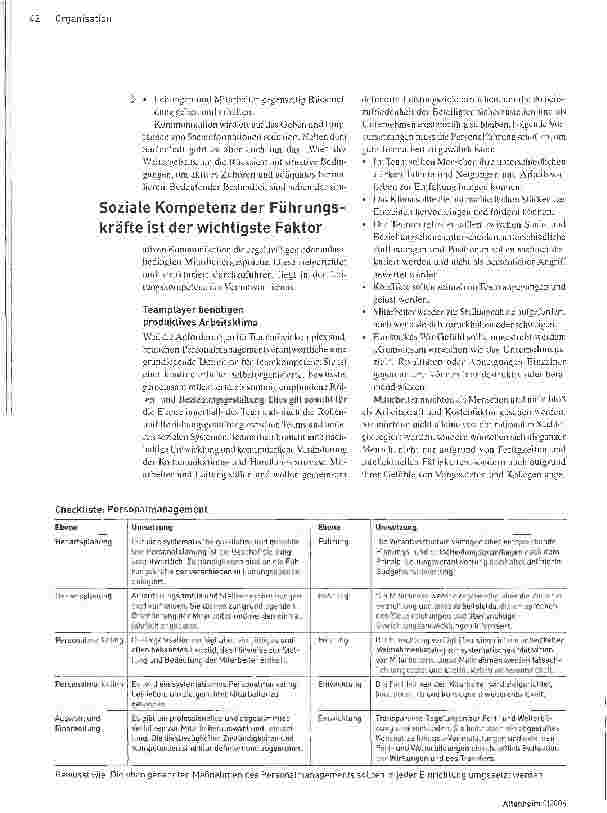 Vorschauseite 3: Kommunikation ist der Schlüssel zum Erfolg