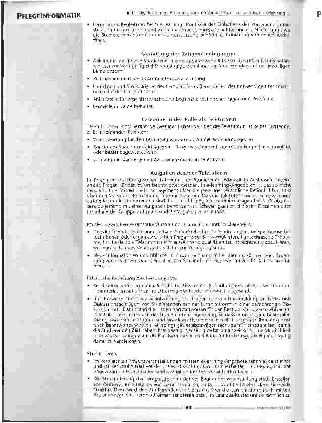 Vorschauseite 5: E-learning konkret: Von der Vision zur praktischen Erfahrung