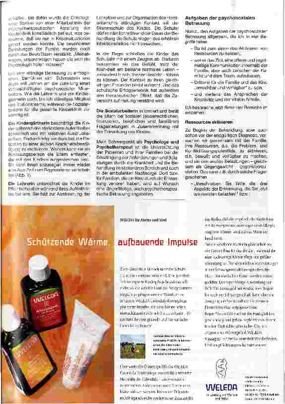Vorschauseite 2: Psychosoziale Betreuung von krebskranken Kindern und Jugendlichen