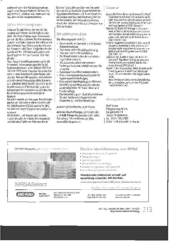 Vorschauseite 4: Händehygienekampagne Bad news für nosokomiale Infektionen