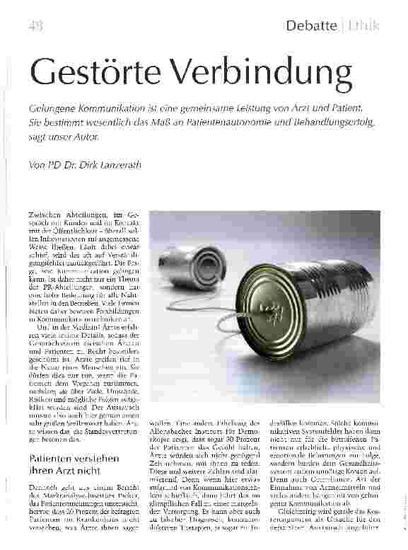 Vorschauseite 1: Gestörte Verbindung