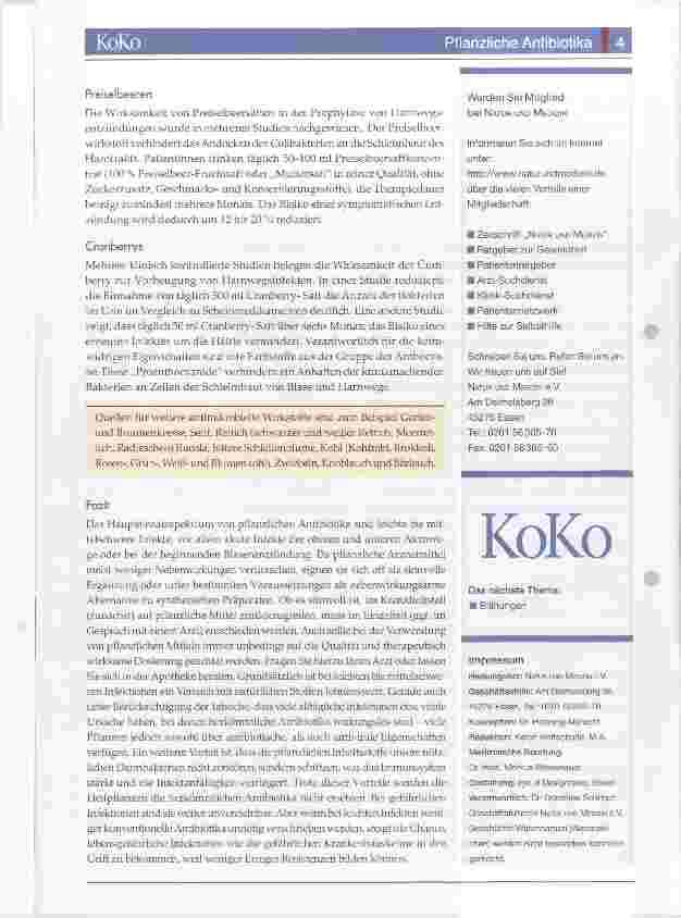 Vorschauseite 4: Pflanzliche Antibiotika