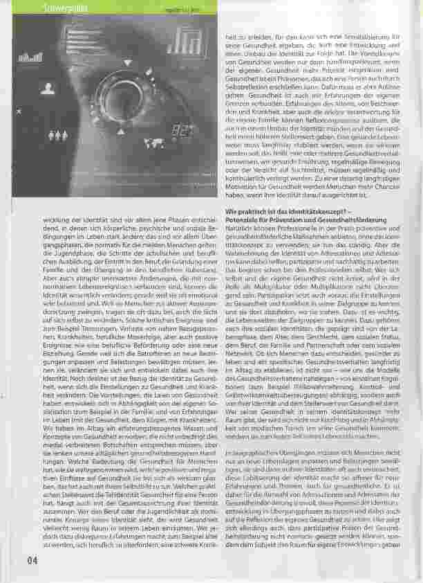 Vorschauseite 2: Identität und Gesundheit: Perspektiven auf vernachlässigte Zusammenhänge